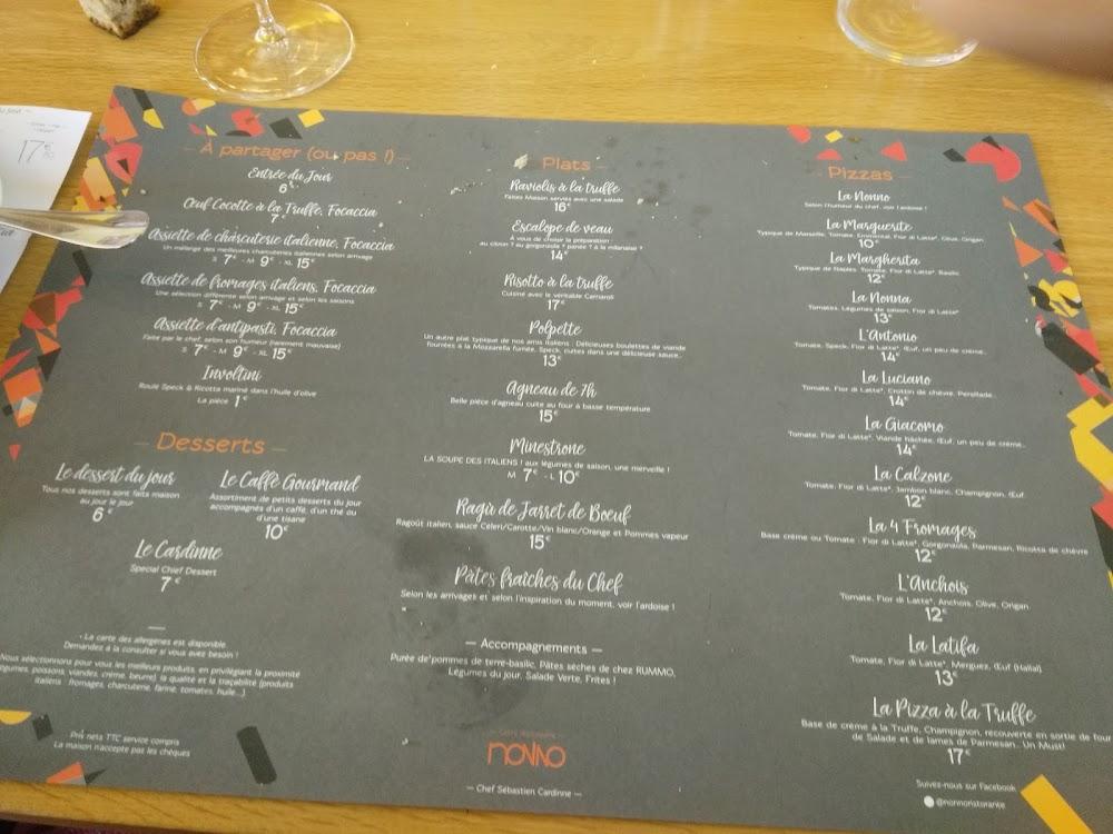 Nonno - Menu Image 3